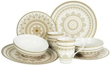CreaTable Kombiservice Mandala Gold 8-tlg Retourenware Neu-Sonstige