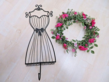 Wunderschöner Wand-Schmuckhalter Kleid - Maße: 38,5 x 15 cm