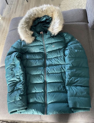 Tommy jeans damen daunenjacke - jeans,