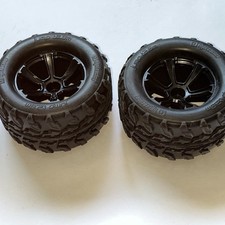 HPI JUMPSHOT MT Flux  Monstertruck Räder Reifen mit Felgen 12mm sechskant 1/10