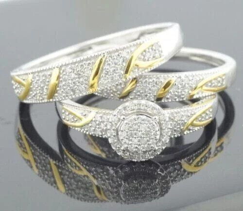 His her trio - his, trio-ring