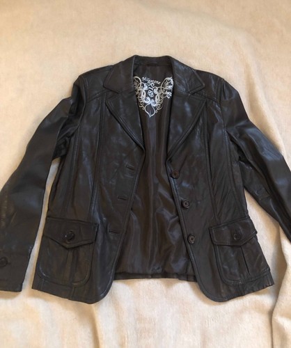 Milestone damen lederjacke - milestone, gr