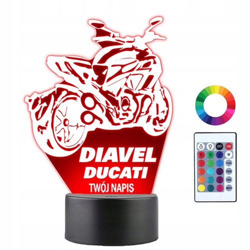 Personalisierte led lampe - 3d,