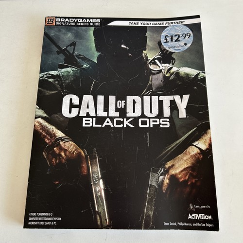 Bradygames call duty - of, black