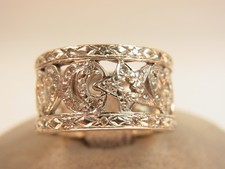 Schöner Diamant Ring 585 WG