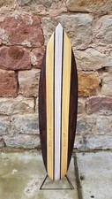 SU-100-Line-D / Deko Surfboard 100 cm Surfbrett beidseitig lackiert 2te Wahl