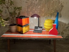 Tischlampe Utensilo Space Age 80er Jahre Mid Century Lampe Gelenk Brilliant AG