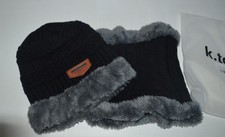 Stylische, warme Mütze  Fell