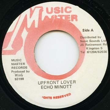 Echo minott upfront - echo,