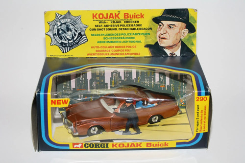 Corgi 290 kojak - kojak, buick