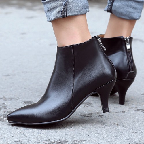 Damen stiefeletten spitz - stiefeletten,