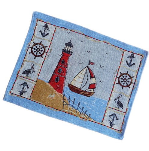 Gobelin platzdeckchen maritim - platzdeckchen,