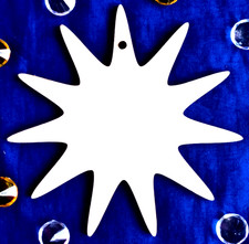 Minkaklecks  Anhänger Holz