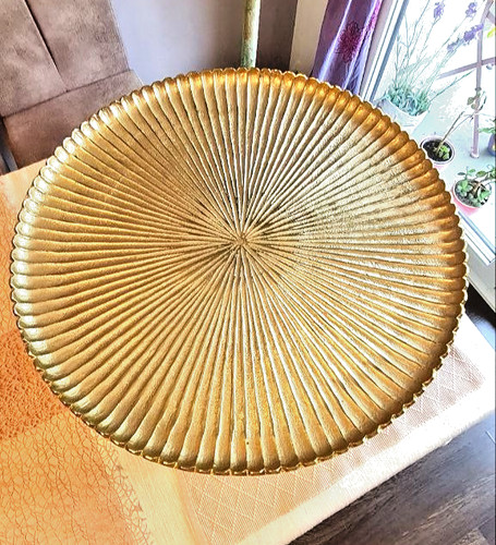 Etagere xxl golden metall - golden,