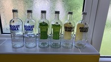Absolut Vodka 1Lt Leerflaschen