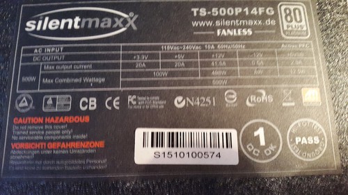 Silentmaxx 500p14fg 500w - ts-500p14fg,