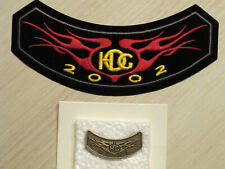 HOG Harley Davidson & Owners Club Patches 2002, Aufnäher, Pin, Anstecknadeln 