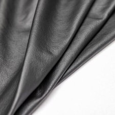 NAPPA Polsterleder schwarz glanz LEDERHAUT Leder Fell Echtleder Rindsleder PN24