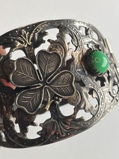 Vintage Armband Kleeblatt