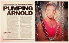 Arnold Schwarzenegger Pumping