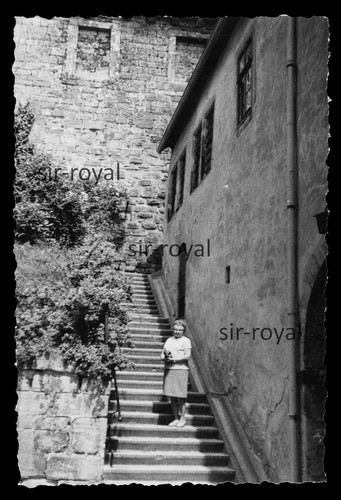 Rudolstadt 1969 steintreppe - 1969,