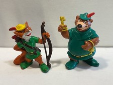 Disney Robin Hood Bully Bullyland 1982 Set 2 x Figur Comicfigur mit Little John