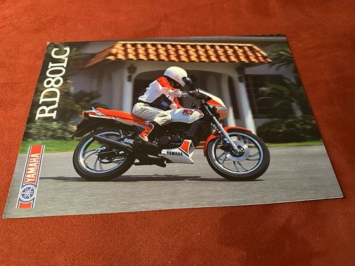 Orig yamaha prospekt rd80lc - orig.,