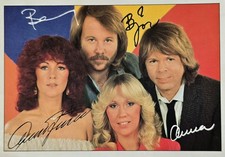 ABBA Bravo Autogramm Karte