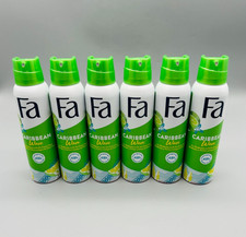 Fa Deospray Caribbean Wave Deodorant & Bodyspray Deo Spray 6x 150ml 6er Pack NEU