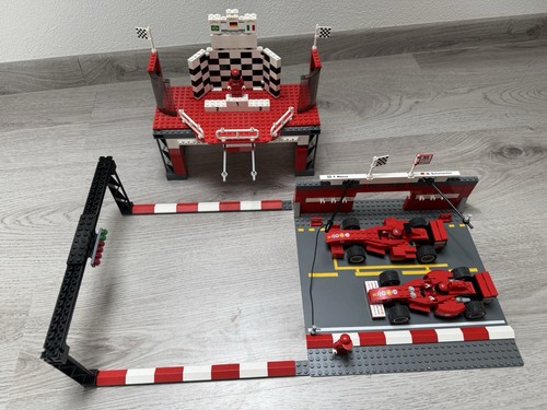 Lego ferrari pit set - ferrari, mit