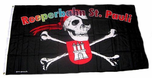 Flagge fahne reeperbahn - flagge, st