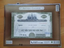  Original amerikanische historische Aktien  mit Passepartout Galerie Decko (104)