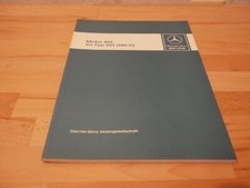 Werkstatthandbuch Mercedes 190 D Diesel W 201 Motor 601 12/83