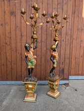 2x Vintage Stehlampe