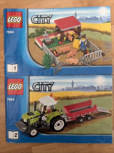 Lego city 7684 - city, traktor