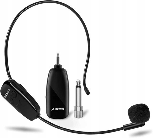 Soaiy uhf funk headset - soaiy, 2-in-1-uhf-funk-headset
