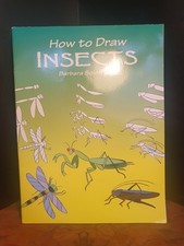 Kinderbuch „How To Draw Insects” (Wie man Insekten zeichnet) in englischer Sprac