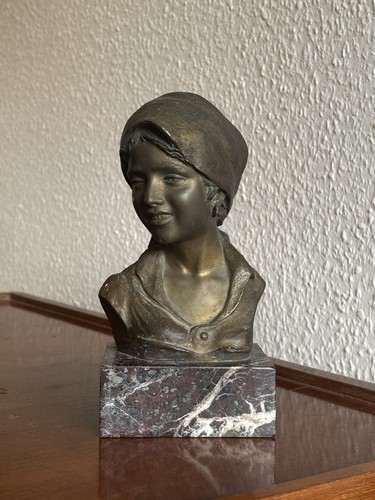 Antike bronze büste - g., de