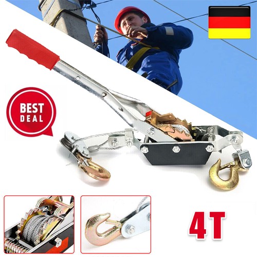 Ratschenzug seilzug 4000kg mit - ratschenzug,