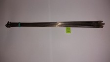 34 Speichen für DDR Rennrad DD 1,8/1,6, Gewinde 2mm, 300mm