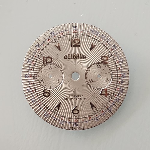 Vintage delbana chronograph - delbana,