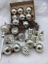 Alt Christbaumschmuck 21 Teile