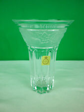 Vase Blumenvase Bleikristall mit Obstmotiv 15 cm  kh230