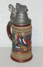 Reservistenkrug mit Zinndeckel