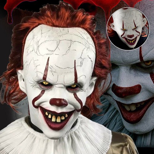 Pennywise clown maske - pennywise, stephen