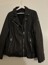 Mauritius Traum Damen Lederjacke, Regular Fit,Gr. 4XL,46,schwarz, Neu!NP 219 €