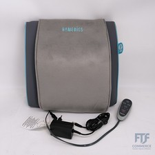 Shiatsu Massagekissen Gel Nacken Rücken Wärme Relax Schwarz HoMedics