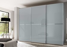 Staud Sinfonie Plus Kleiderschrank Schwebetürenschrank Schlafzimmerschrank grau