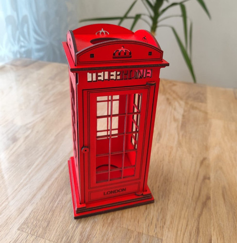 Rote deko telefonzelle - deko-telefonzelle, london