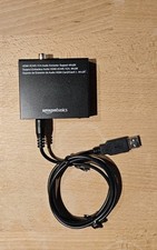 Amazon Basics  Audio Extractor Converter HDMI zu HDMI Audio SPDIF RCA Stereo